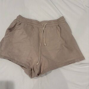 Casual Tan Women's Shorts